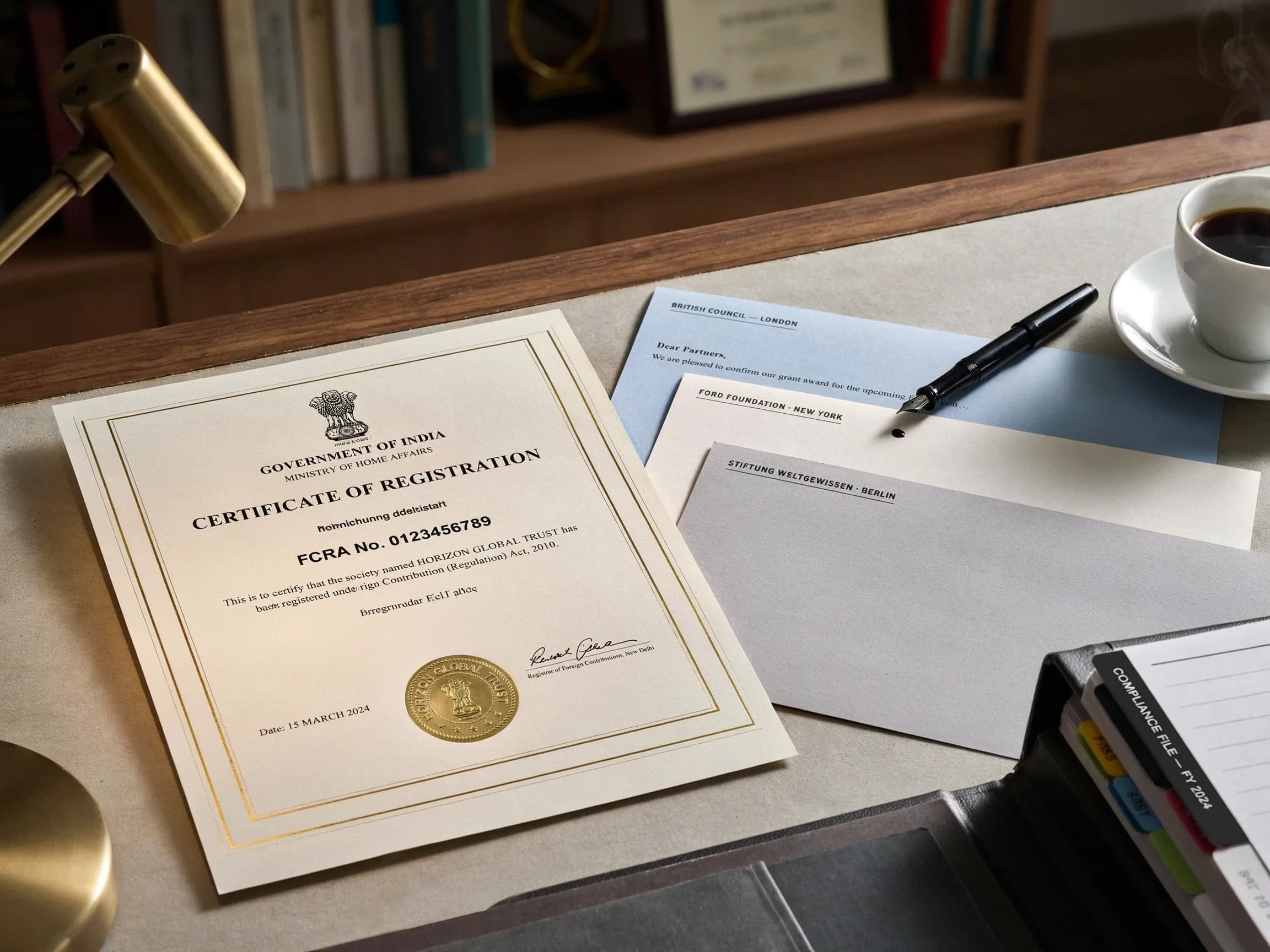 FCRA registration for an education NGO
